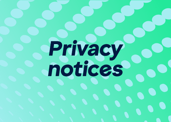 Privacy notices