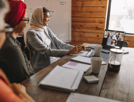 Careem collegues working together